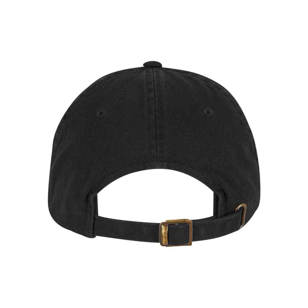 Flexfit - Low Profile Garment Washed Snapback Cap - Black